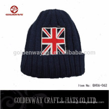 Оптовые пользовательские логотипы Navy Knitted Hats